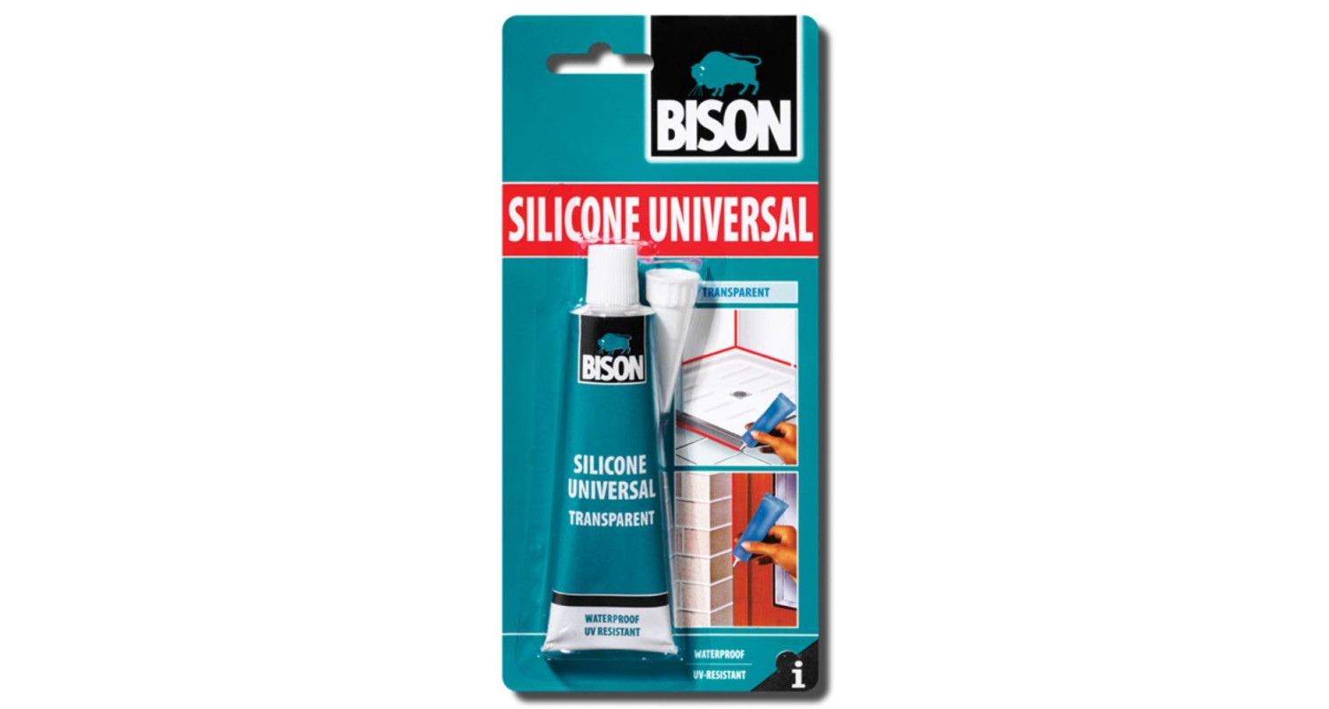 SILICONE UNIVERSAL TRANSPARENT BISON 60ML