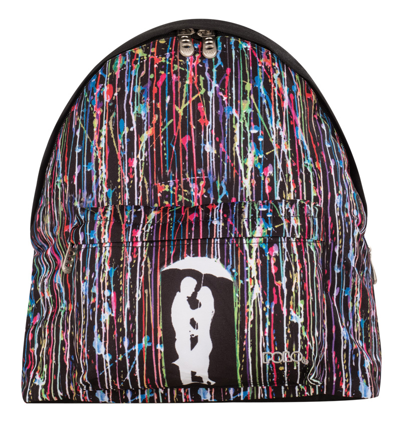 Polo Σακίδιο Πλάτης Original Emotion 63 Βροχή Χρώματα  40x32x18 cm