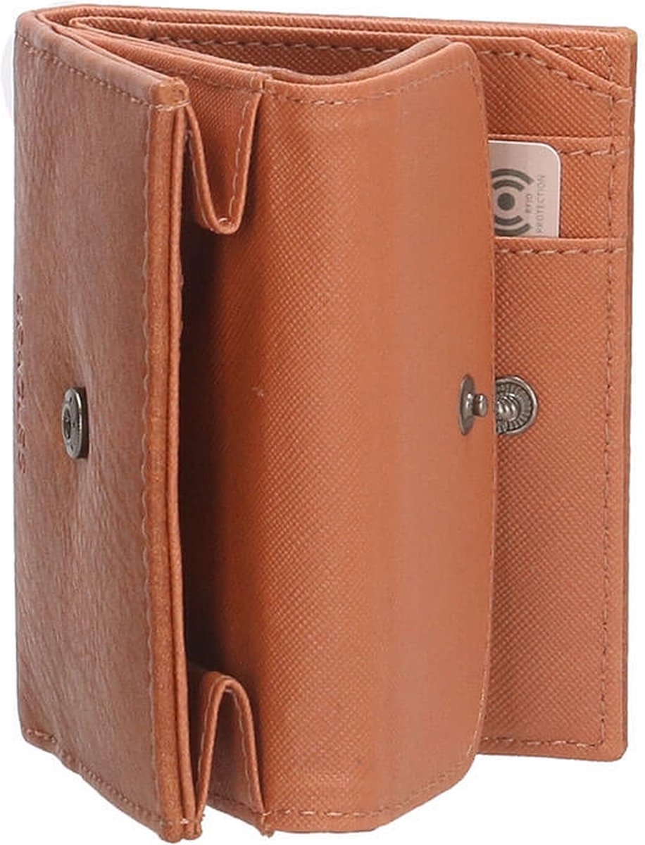 BEAGLES COMPACT WALLET REBELLE COGNAC