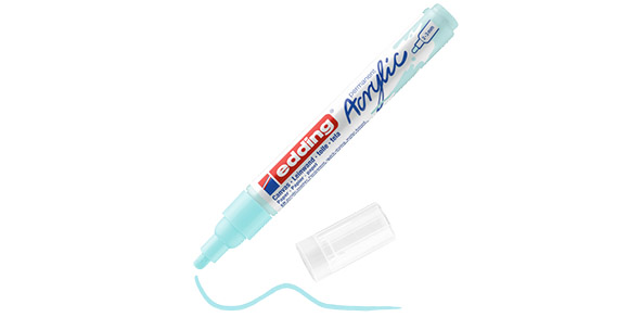 EDDING 5100 ΑΚΡΥΛΙΚΟΣ ΜΑΡΚΑΔΟΡΟΣ 2-3MM PASTEL BLUE