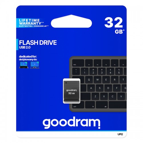GOODRAM FLASH DRIVE 32GB ΜΑΥΡΟ