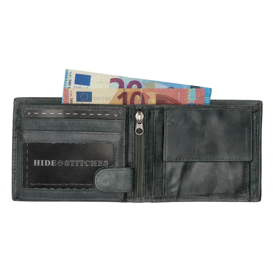 HIDE & STITCHES PAINT ROCK ΑΝΔΡΙΚΟ ΔΕΡΜΑΤΙΝΟ ΠΟΡΤΟΦΟΛΙ