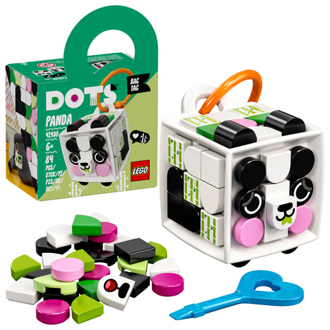 LEGO DOTS BAG TAG PANDA