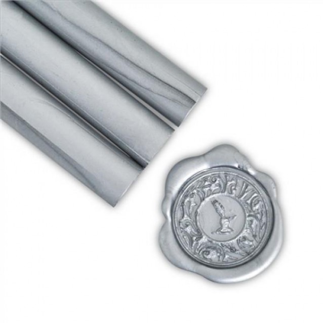 Βουλοκέρι 13,5cm σε Ράβδο Φ 11mm Antique Silver (Το προιόν πωλείται σε μεμονωμένα τεμάχια του ενός)