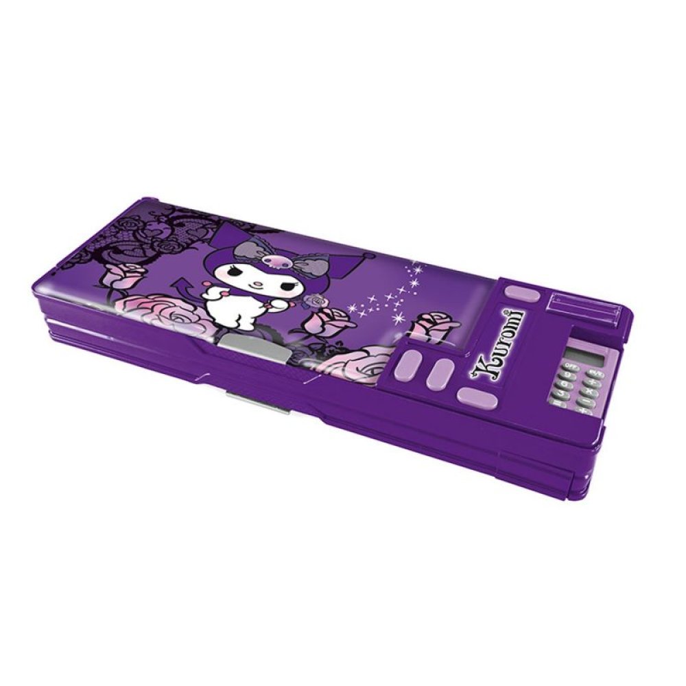 Graffiti Κασετίνα Retro Kuromi Purple Διπλή