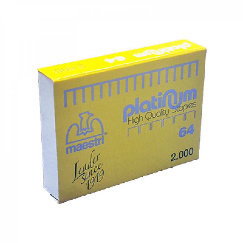 Σύρματα Συρραπτικού Νο.64 Maestri Platinum 2.000τμχ