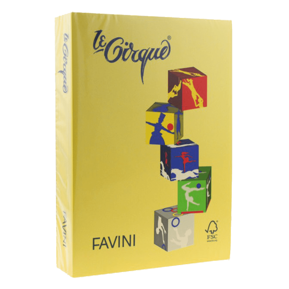 FAVINI ΧΑΡΤΙ Α4 160gsm ΚΙΤΡΙΝΟ 250 ΦΥΛΛΑ