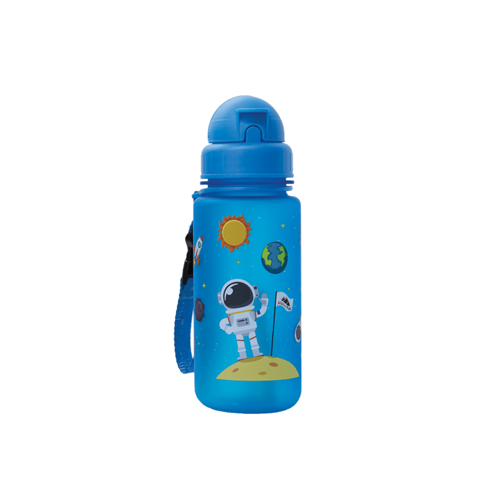 ALPINTEC ΠΑΓΟΥΡΙ ΠΑΙΔΙΚΟ ΜΕ ΚΑΛΑΜΑΚΙ ΠΛΑΣΤΙΚΟ BPA-FREE 400ml CARS ΜΠΛΕ