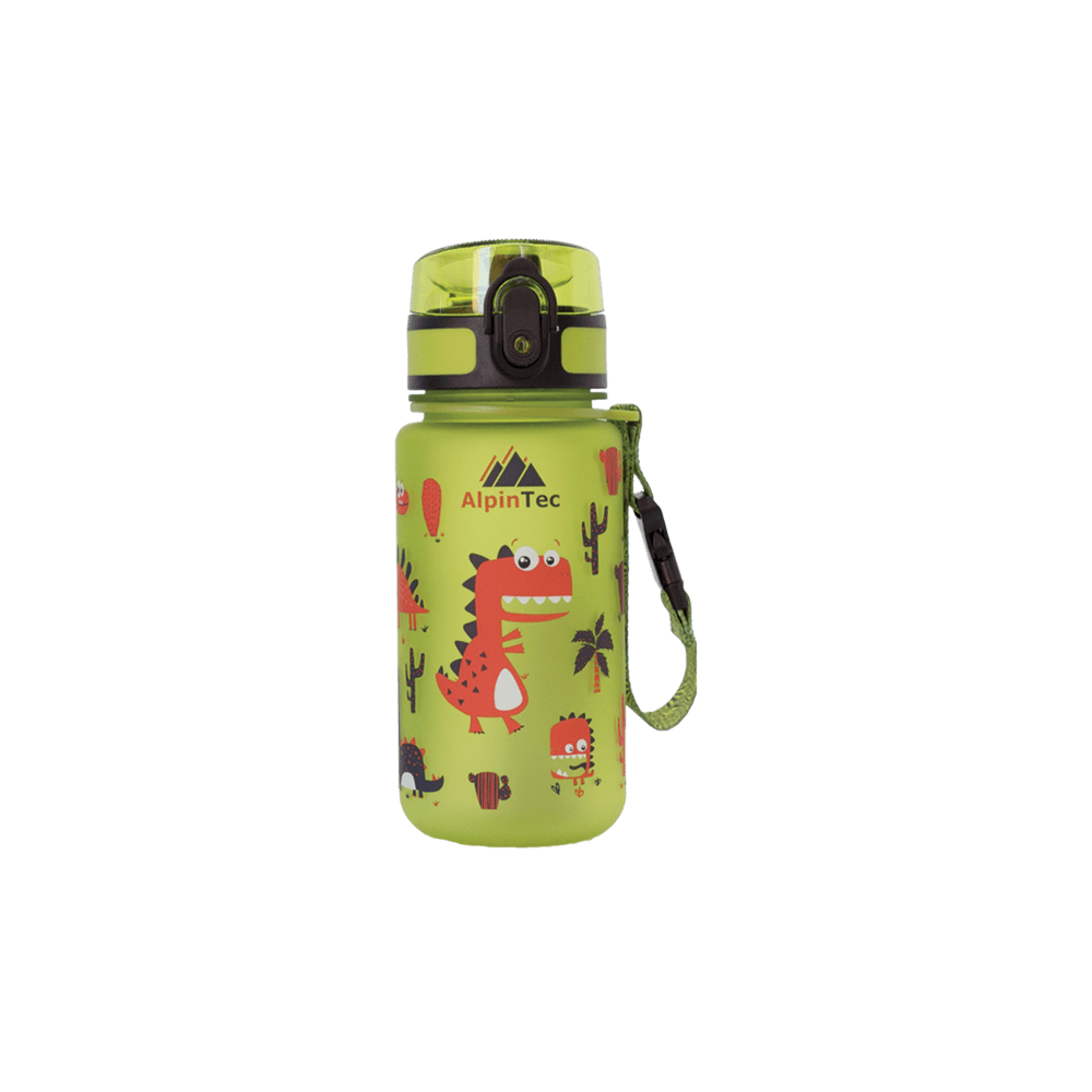ALPINTEC ΠΑΓΟΥΡΙ ΠΑΙΔΙΚΟ ΠΛΑΣΤΙΚΟ BPA-FREE 350ml DINO ΠΡΑΣΙΝΟ