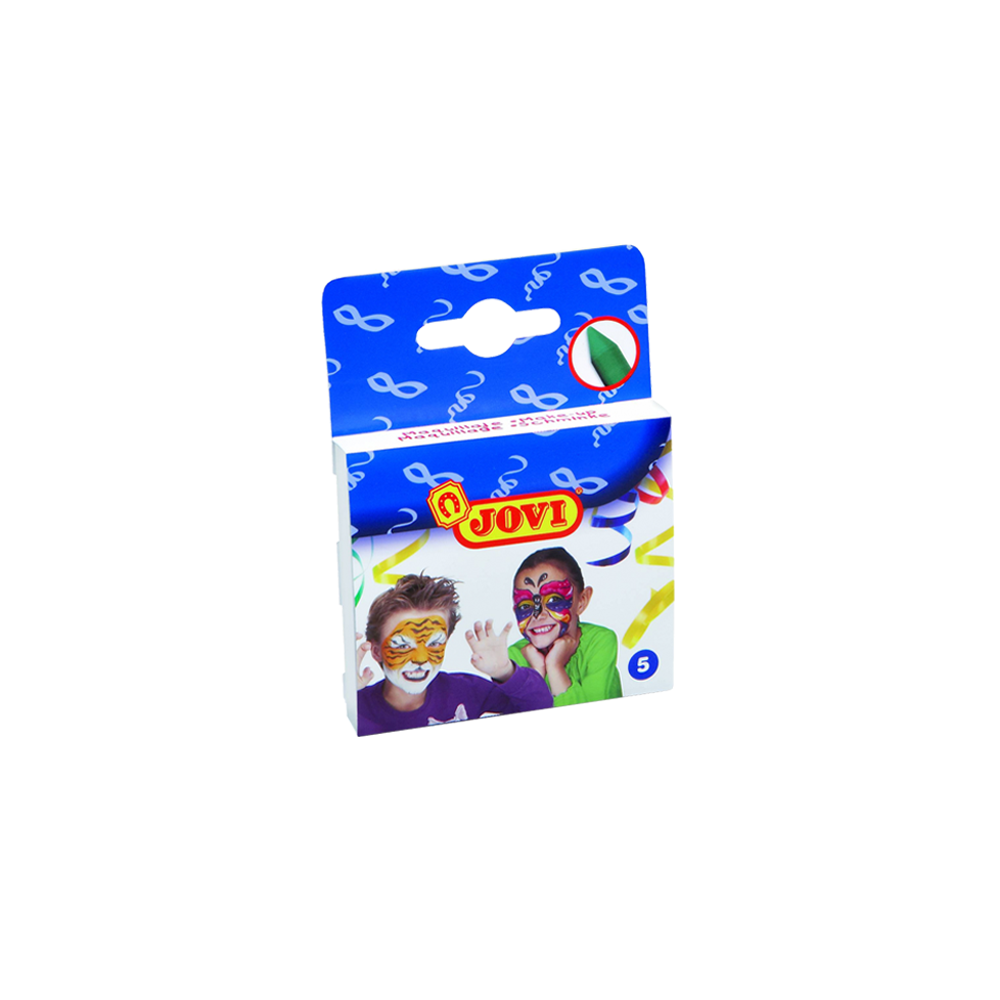 JOVI ΧΡΩΜΑΤΑ ΠΡΟΣΩΠΟΥ ΧΑΡΤΙΝΟ BLISTER 5 ΧΡΩΜΑΤΑ 5.6gr