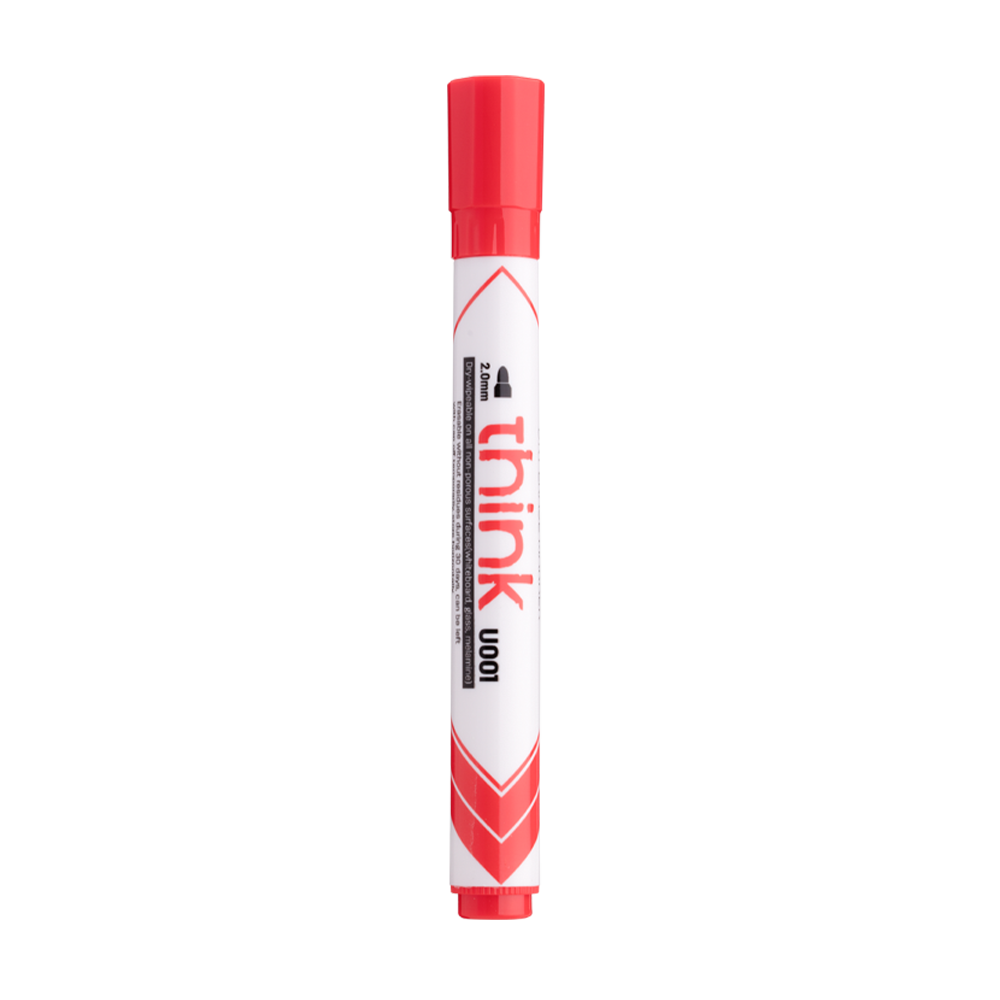 DELI ΜΑΡΚΑΔΟΡΟΙ ΠΙΝΑΚΟΣ 2mm THINK ΚΟΚΚΙΝΟ  (Το προιόν πωλείται σε μεμονωμένα τεμάχια του ενός)