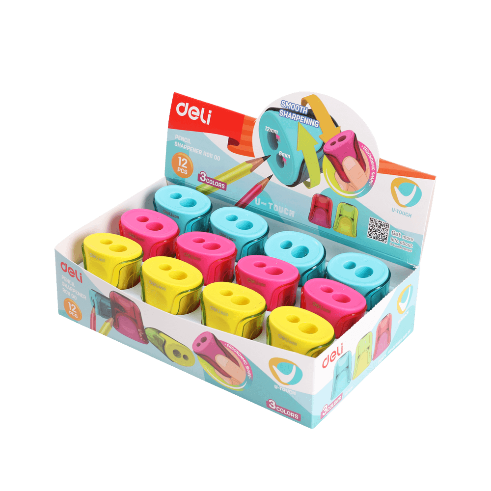 DELI ΒΙΤΡΙΝΑ ΓΕΜΑΤΗ ΞΥΣΤΡΑ ΠΛΑΣΤΙΚΗ ΒΑΡΕΛΑΚΙ ΔΙΠΛΗ Φ8-12mm U-TOUCH 3 ΧΡΩΜΑ (Το προιόν πωλείται σε μεμονωμένα τεμάχια του ενός)