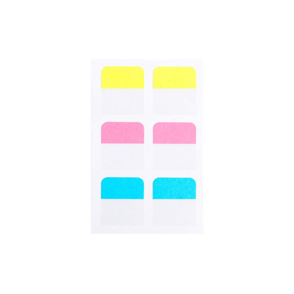 DELI ΒΙΤΡΙΝΑ ΓΕΜΑΤΗ ΣΕΛΙΔΟΔΕΙΚΤΕΣ FILM 6x8 ΦΥΛΛΑ 25x28mm STICK UP ΑΣΣΟΡΤΙ 24 ΤΕ? (Το προιόν πωλείται σε μεμονωμένα τεμάχια του ε