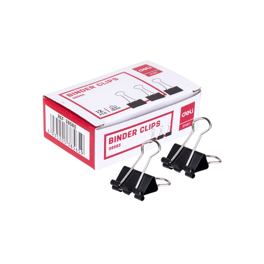 DELI ΠΙΑΣΤΡΑ DOUBLE 19mm Νο5 EFFORTLESS ΜΑΥΡΗ  (Το προιόν πωλείται σε μεμονωμένα τεμάχια του ενός)