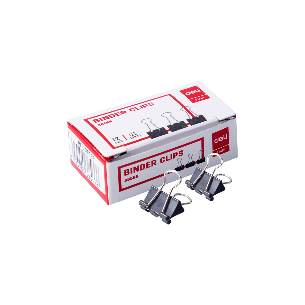 DELI ΠΙΑΣΤΡΑ DOUBLE 15mm Νο6 EFFORTLESS ΜΑΥΡΗ 12 ΤΕΜΑΧΙΑ (Το προιόν πωλείται σε μεμονωμένα τεμάχια του ενός)