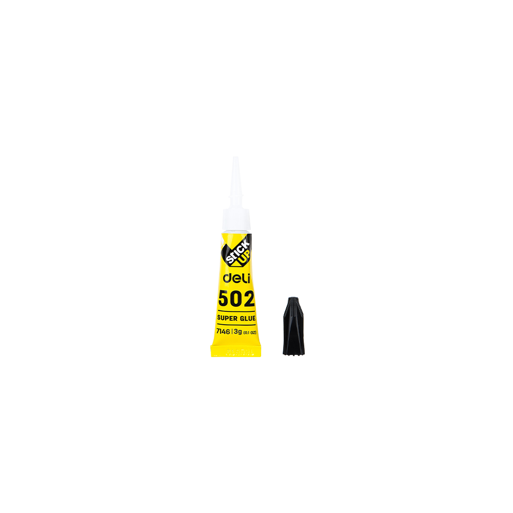 DELI ΚΟΛΛΑ ΡΕΥΣΤΗ SUPER GLUE 3gr  (Το προιόν πωλείται σε μεμονωμένα τεμάχια του ενός)