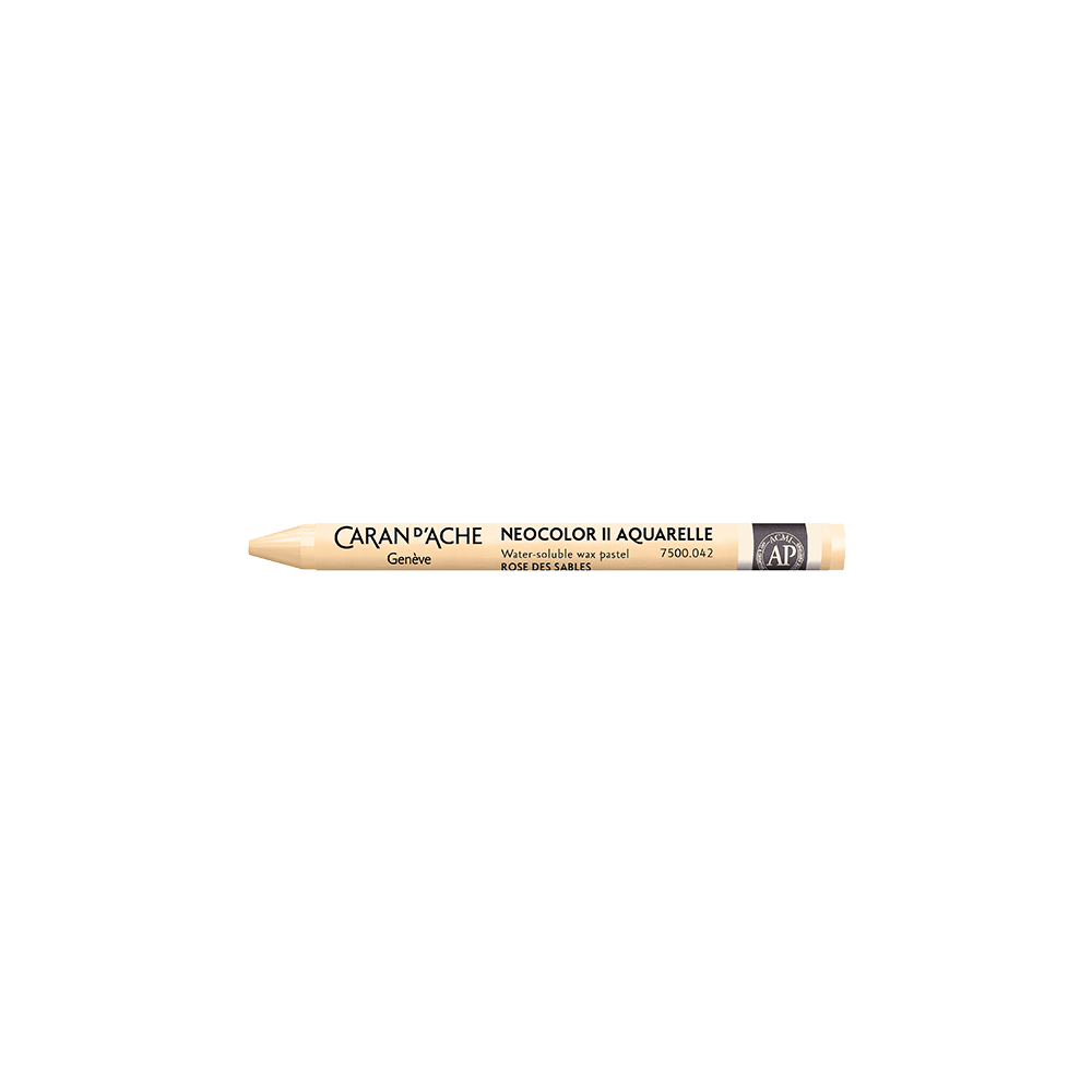 CARAN D'ACHE ΚΡΑΙΓΙΟΝ ΚΕΡΙΝΟ ΑΚΟΥΑΡΕΛΑΣ NEOCOLOR II DESERT ROSE  (Το προιόν πωλείται σε μεμονωμένα τεμάχια του ενός)