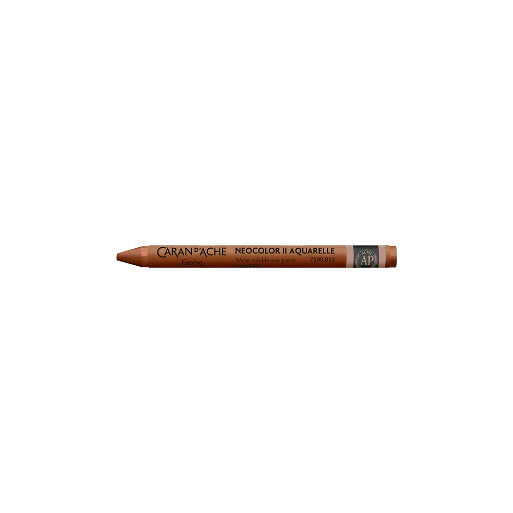 CARAN D'ACHE ΚΡΑΙΓΙΟΝ ΚΕΡΙΝΟ ΑΚΟΥΑΡΕΛΑΣ NEOCOLOR II CINNAMON  (Το προιόν πωλείται σε μεμονωμένα τεμάχια του ενός)