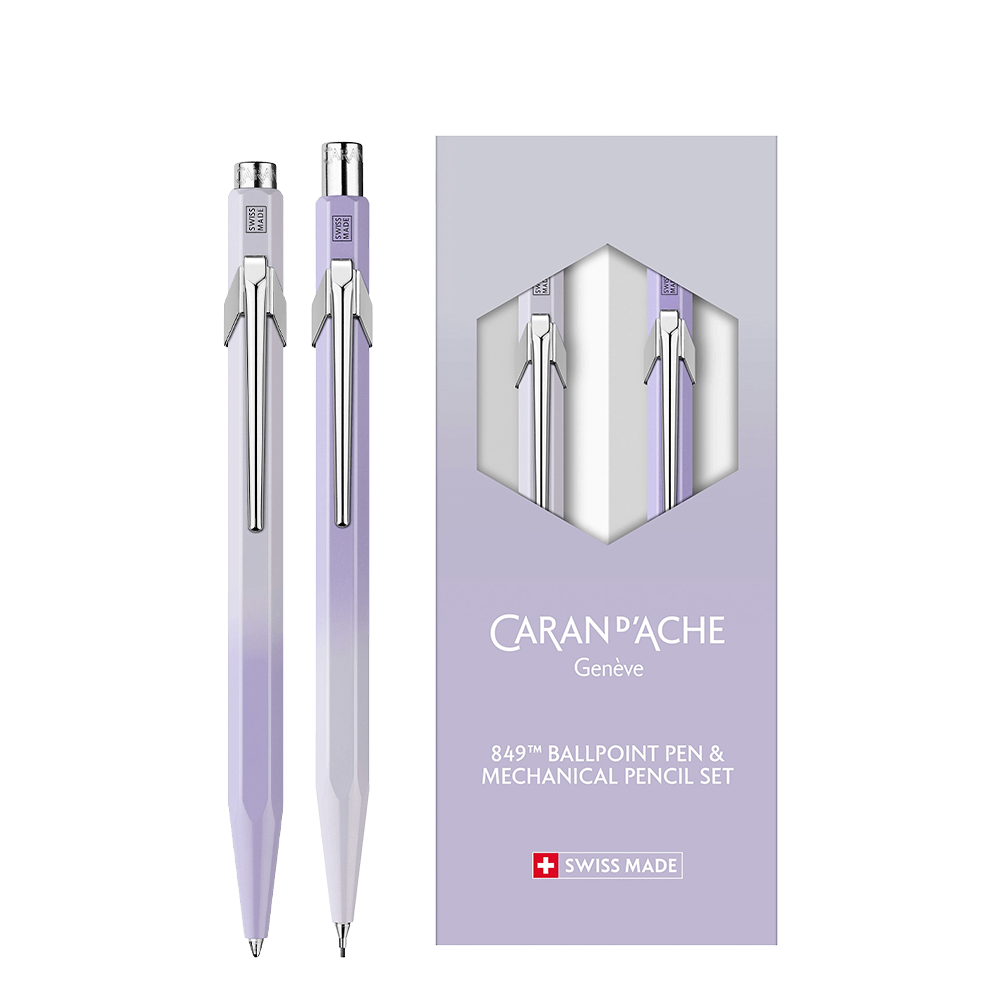 CARAN D'ACHE ΣΤΥΛΟ BALLPOINT 849 & ΜΟΛΥΒΙ ΜΗΧΑΝΙΚΟ 0.5mm ΣΕΤ 2 ΤΕΜΑΧΙΩΝ LTD 2025