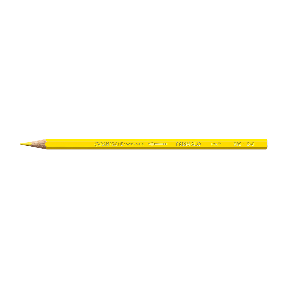 CARAN D'ACHE ΚΡΑΙΓΙΟΝ (ΞΥΛΟΜΠΟΓΙΕΣ) ΑΚΟΥΑΡΕΛΑΣ Φ2.95mm PRISMALO LEMON ΚΙΤΡΙΝΟ 12 Τ (Το προιόν πωλείται σε μεμονωμένα τεμάχια του