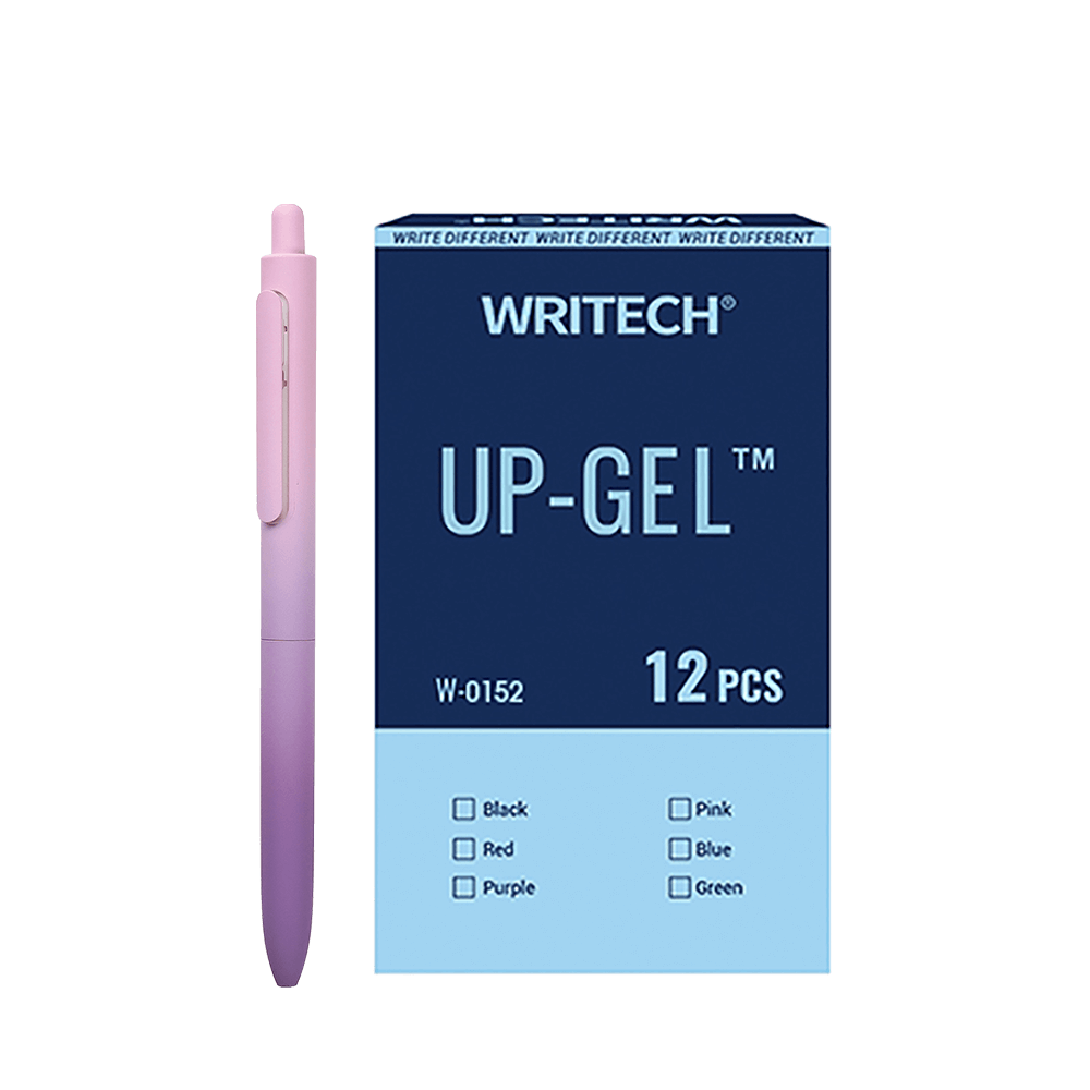 WRITECH ΣΤΥΛΟ GEL ΚΟΥΜΠΙ ΜΠΛΕ ΜΕΛΑΝΙ 0.7mm SPACE UP AURORA ΜΩΒ 12 ΤΕΜΑΧΙΑ (Το προιόν πωλείται σε μεμονωμένα τεμάχια του ενός)