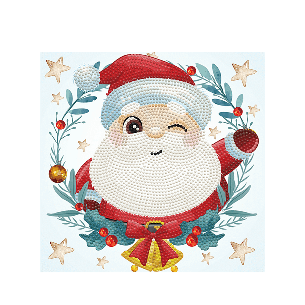 DIAMOND DOTZ ΚΑΤΑΣΚΕΥΗ ΨΗΦΙΔΩΤΟ ΑΓΙΟΣ ΒΑΣΙΛΗΣ 22x22cm BOX