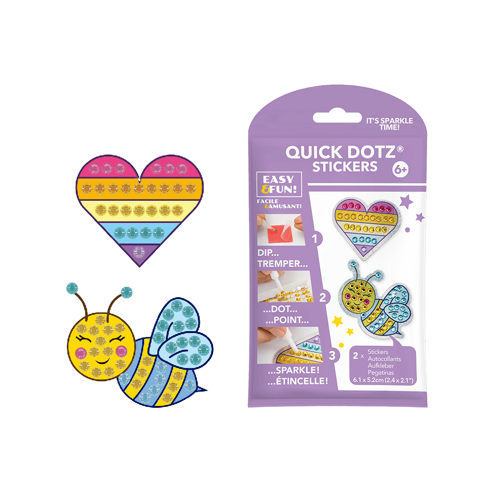 DIAMOND DOTZ ΚΑΤΑΣΚΕΥΗ ΨΗΦΙΔΩΤΟ AYTΟΚΟΛΛΗΤΟ BLISTER 2 ΤΕΜΑΧΙΑ 5.2x6.1cm QUICK DOTZ ΚΑ?