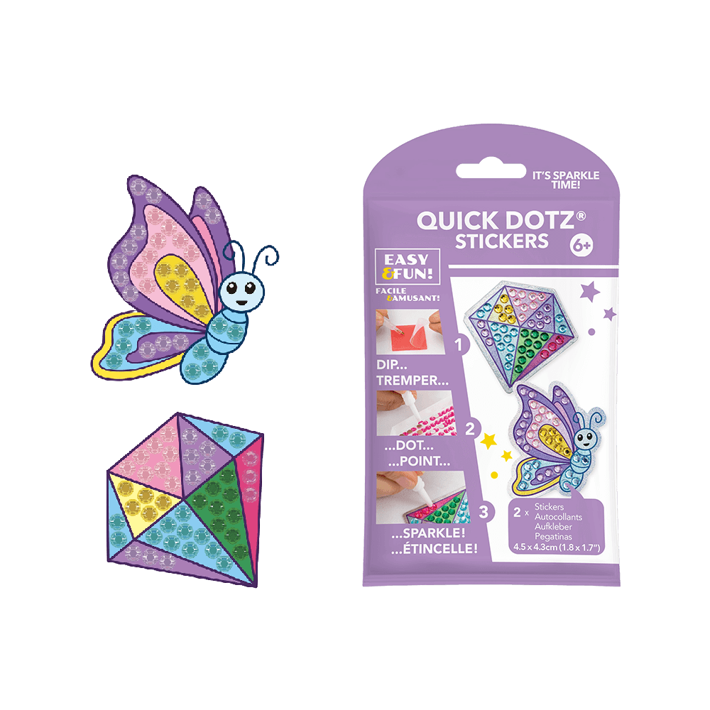 DIAMOND DOTZ ΚΑΤΑΣΚΕΥΗ ΨΗΦΙΔΩΤΟ AYTΟΚΟΛΛΗΤΟ BLISTER 2 ΤΕΜΑΧΙΑ 4.5x4.3cm DOTZ ΠΕΤΑΛ?