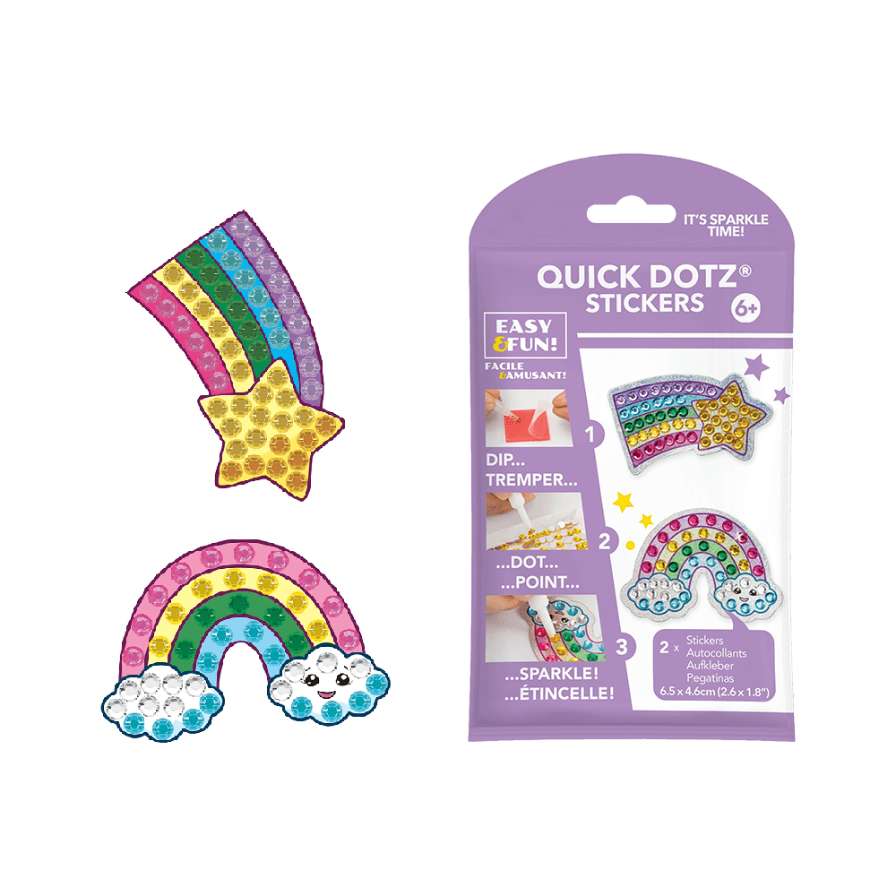 DIAMOND DOTZ ΚΑΤΑΣΚΕΥΗ ΨΗΦΙΔΩΤΟ AYTΟΚΟΛΛΗΤΟ BLISTER 2 ΤΕΜΑΧΙΑ 4.6x6.5cm QUICK DOTZ ΟΥ?