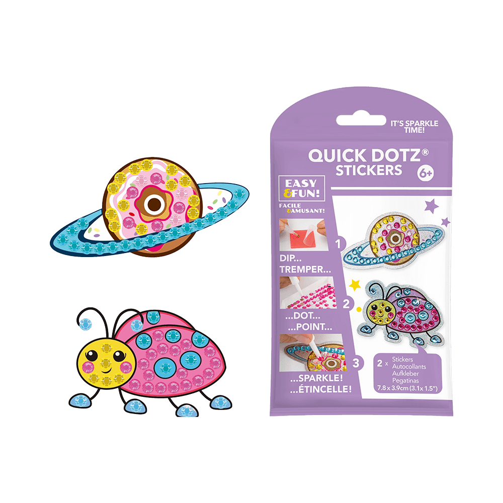 DIAMOND DOTZ ΚΑΤΑΣΚΕΥΗ ΨΗΦΙΔΩΤΟ AYTΟΚΟΛΛΗΤΟ BLISTER 2 ΤΕΜΑΧΙΑ 3.9x7.8cm QUICK DOTZ ΠΑ?