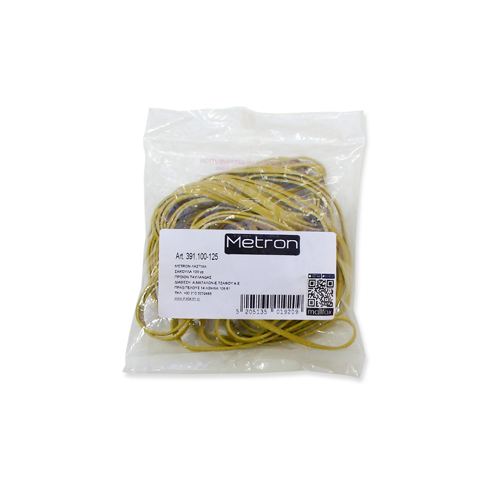 METRON ΛΑΣΤΙΧΑ ΣΑΚΟΥΛΑ Φ120x8mm 100gr