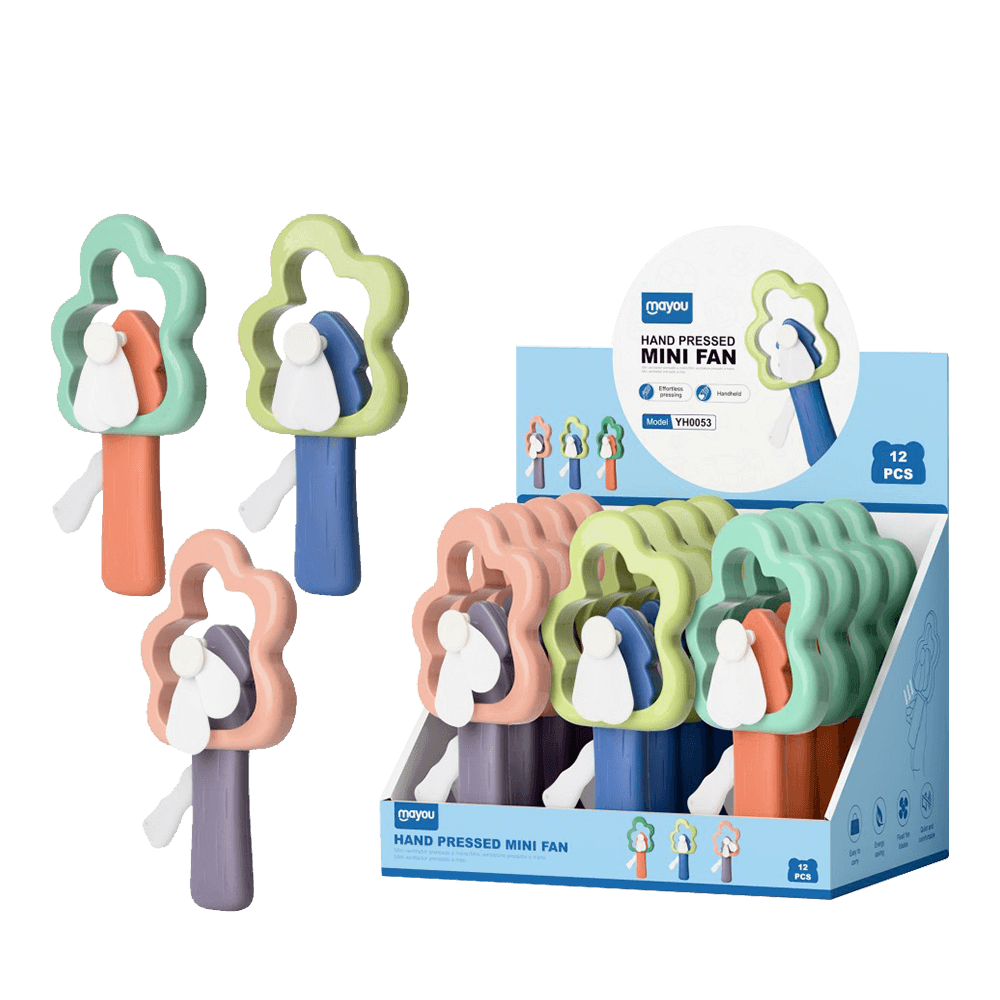 MAYOU ΒΙΤΡΙΝΑ ΓΕΜΑΤΗ ΑΝΕΜΙΣΤΗΡΑΣ ΧΕΙΡΟΣ ΑΣΣΟΡΤΙ 12 ΤΕΜΑΧΙΑ (Το προιόν πωλείται σε μεμονωμένα τεμάχια του ενός)