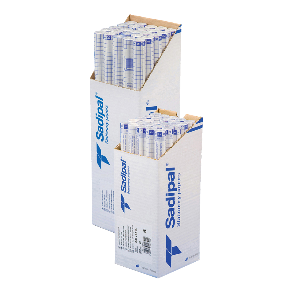 SADIPAL ΑΥΤΟΚΟΛΛΗΤΟ ΠΛΑΣΤΙΚΟ ΡΟΛΛΟ 80micron 0.45x3m ΔΙΑΦΑΝΟ