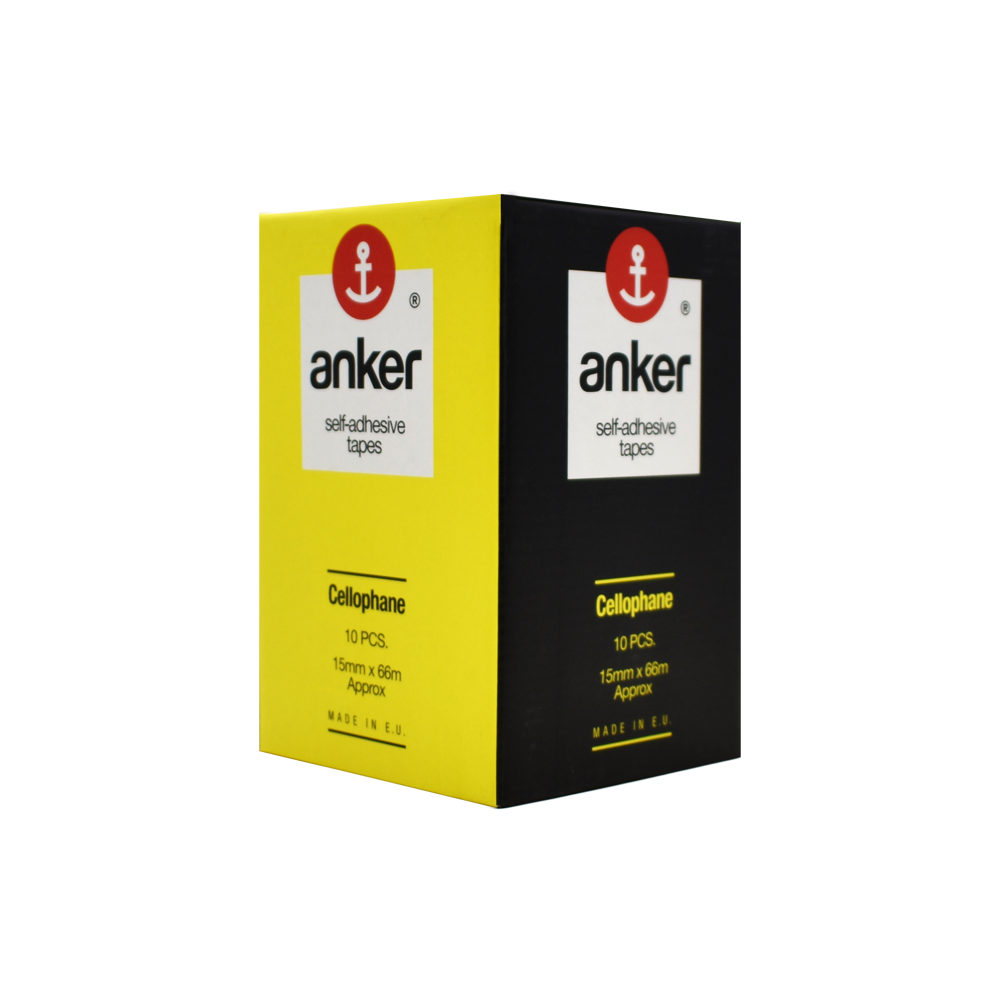 ANKER ΚΟΛΛΗΤΙΚΗ ΤΑΙΝΙΑ 15mmx66m ΔΙΑΦΑΝΗ 10 ΤΕΜΑΧΙΑ (Το προιόν πωλείται σε μεμονωμένα τεμάχια του ενός)