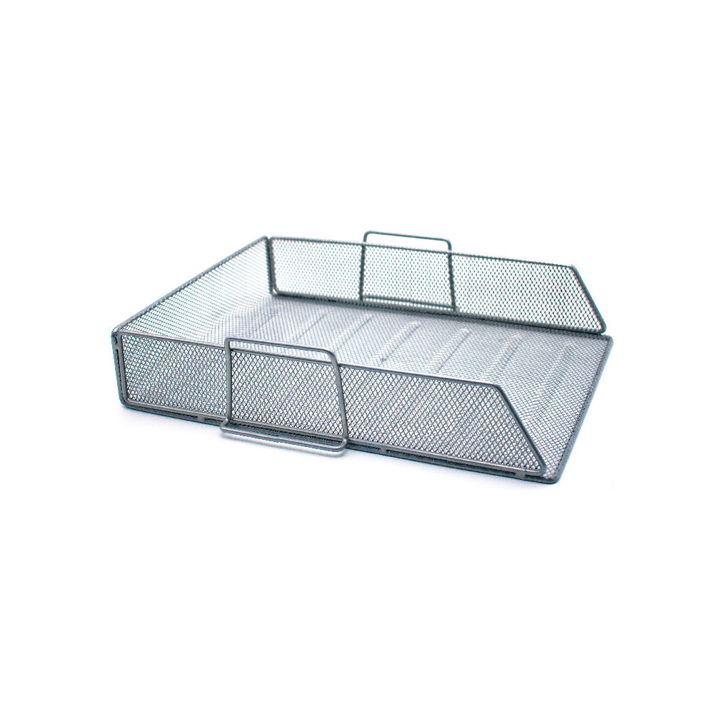 METRON ΔΙΣΚΟΣ ΓΡΑΦΕΙΟΥ ΜΕΤΑΛΛΙΚΟΣ 25x34x6.5cm ΑΣΗΜΙ