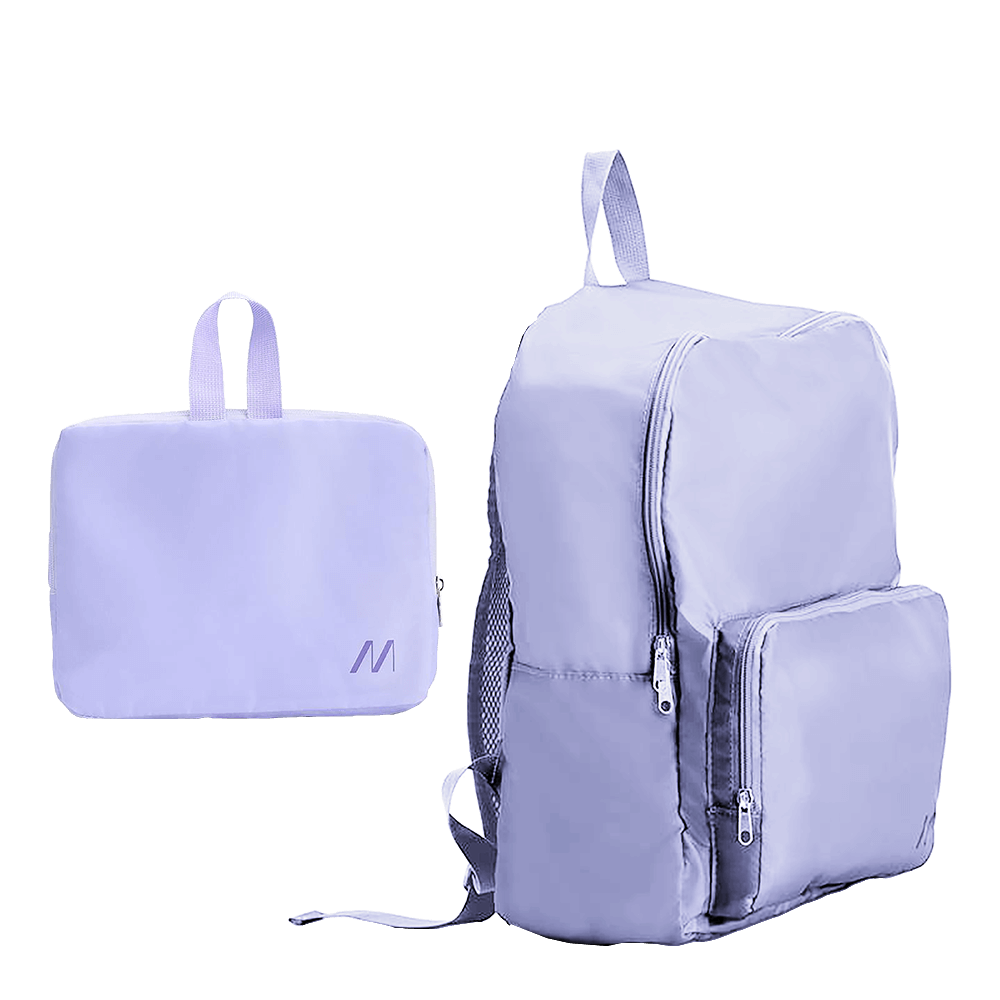 MUITOMAS ΤΣΑΝΤΑ ΠΛΑΤΗΣ ΑΝΑΔΙΠΛΟΎΜΕΝΗ 42x32x15.5cm ΒΙΟΛΕΤΙ