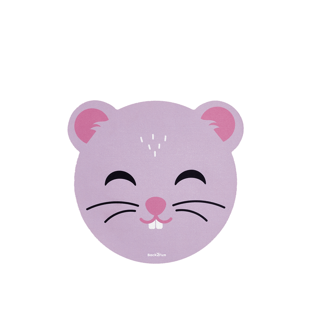BACK2FUN MOUSE PAD BLISTER 21.6x20cm HAMSTER