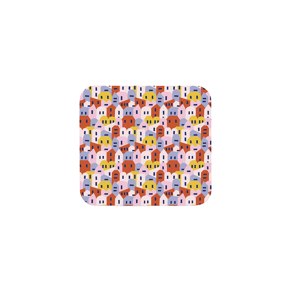 MIQUELRIUS MOUSE PAD BLISTER 20x20cm SQUARED VILLAGE