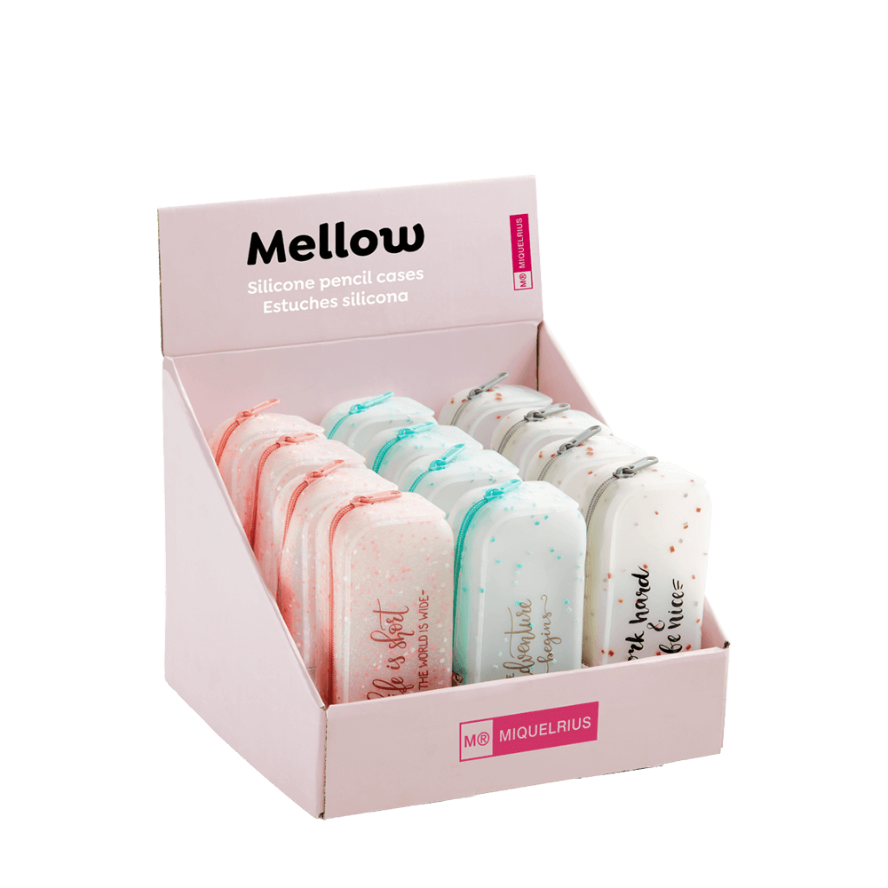 BACK2FUN ΒΙΤΡΙΝΑ ΓΕΜΑΤΗ ΚΑΣΕΤΙΝΑ ΘΗΚΗ ΣΙΛΙΚΟΝΗΣ 17.5x7x5cm MELLOW ΑΣΣΟΡΤΙ 12 Τ (Το προιόν πωλείται σε μεμονωμένα τεμάχια του ενό