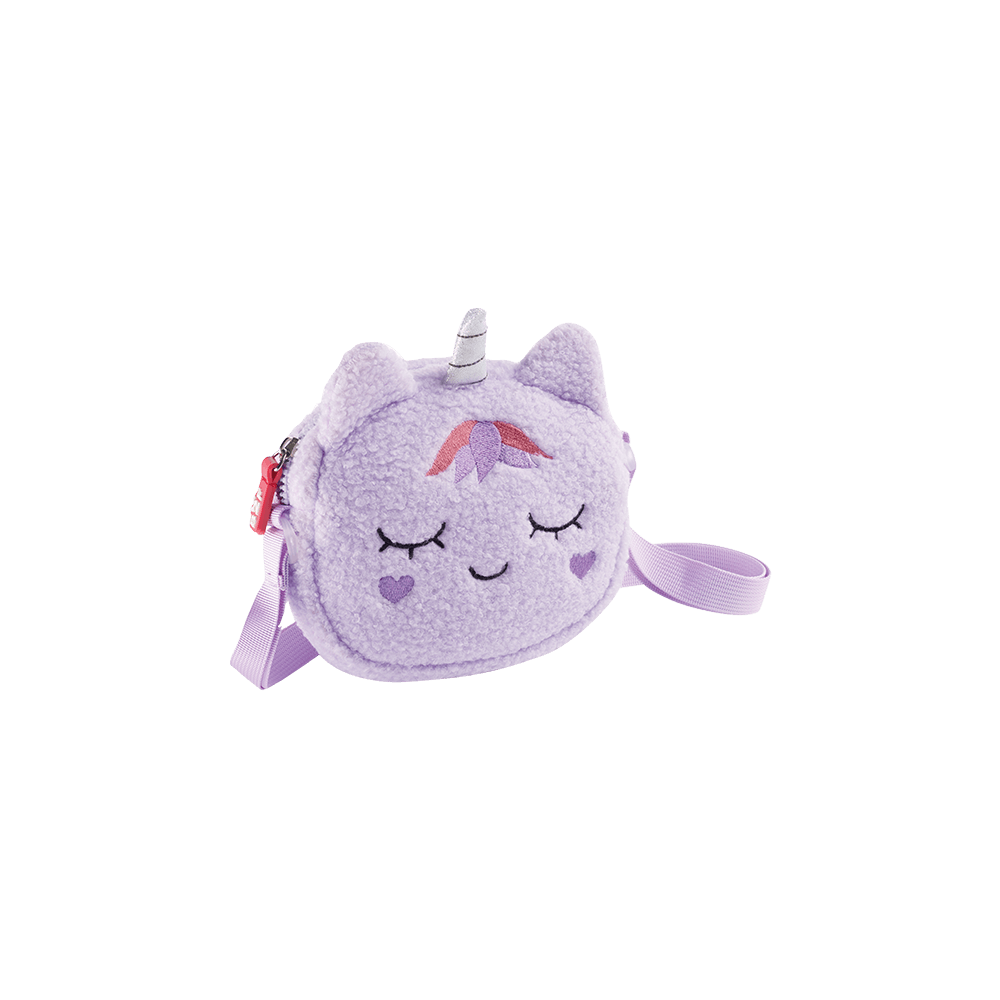 BACK2FUN ΤΣΑΝΤΑKI 17.5x16x3.5cm FLUFFY ΜΟΝΟΚΕΡΟΣ