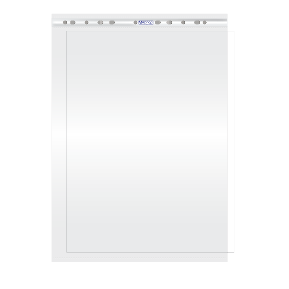 METRON ΖΕΛΑΤΙΝΗ Π Α3 ΕΝΙΣΧYMENH ΟΡΙΖΟΝΤΙΑ 80micron  (Το προιόν πωλείται σε μεμονωμένα τεμάχια του ενός)