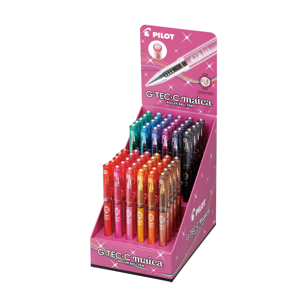 PILOT ΒΙΤΡΙΝΑ ΓΕΜΑΤΗ ΣΤΥΛΟ G-TEC-C MAICA 0.4mm EXTRA FINE 60 ΤΕΜΑΧΙΑ (Το προιόν πωλείται σε μεμονωμένα τεμάχια του ενός)