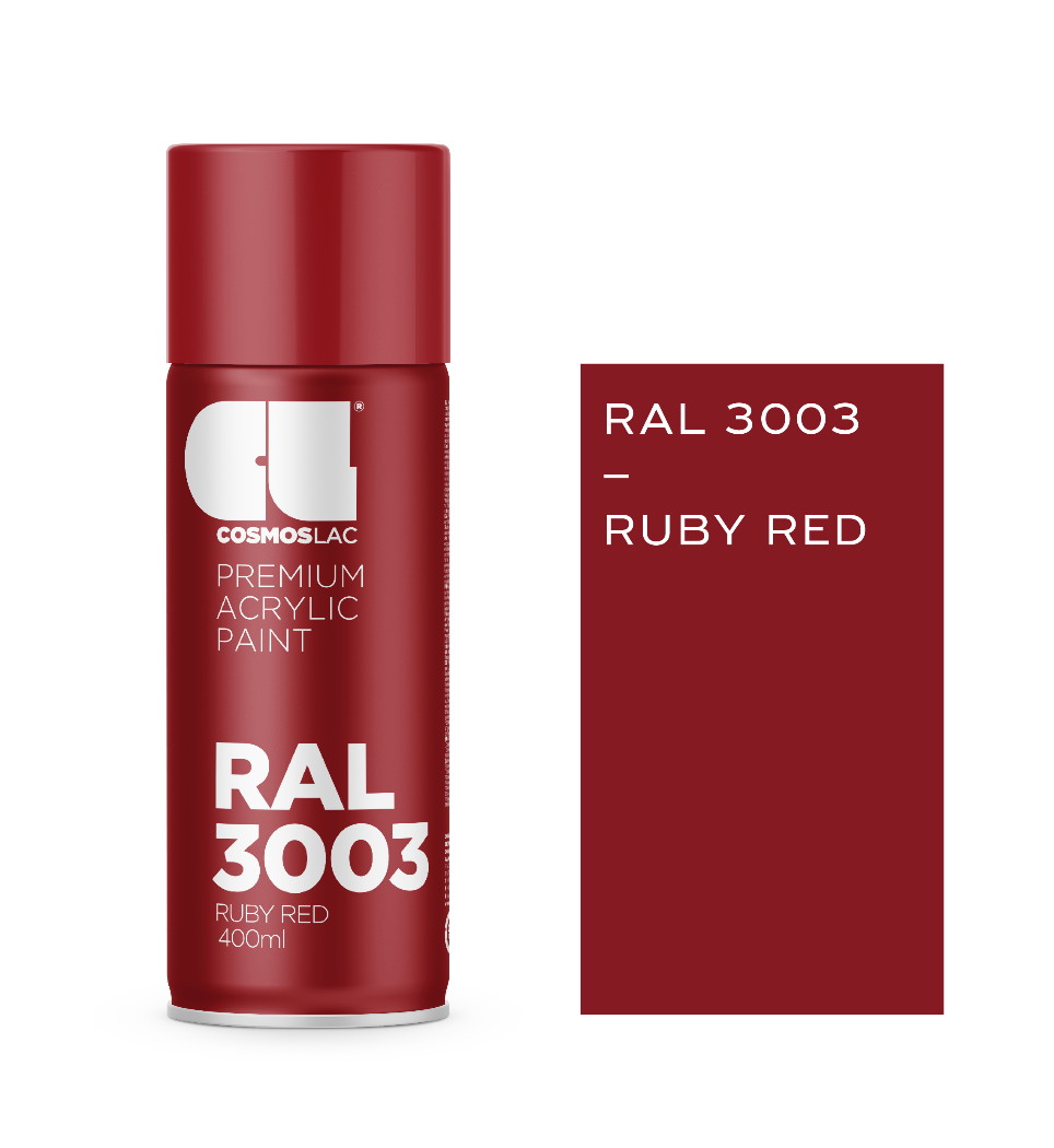 ΣΠΡΕΙ ΧΡΩΜΑΤΟΣ 3003 RUBY RED 400ml