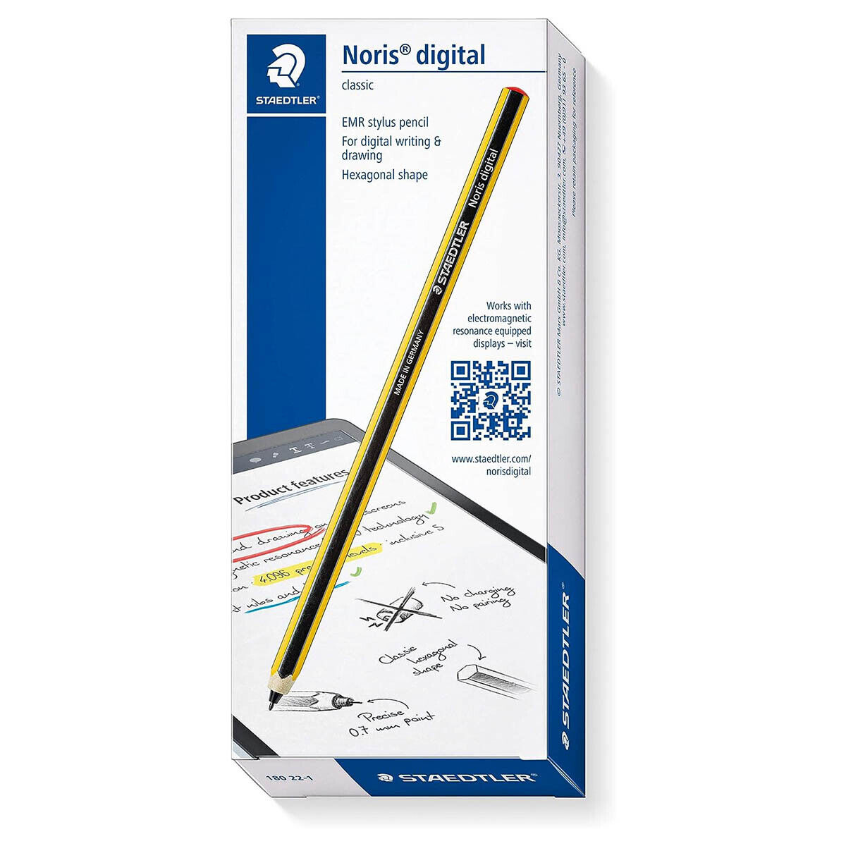 STAEDTLER  ΨΗΦΙΑΚΗ ΓΡΑΦΙΔΑ Noris® digital classic 180 22