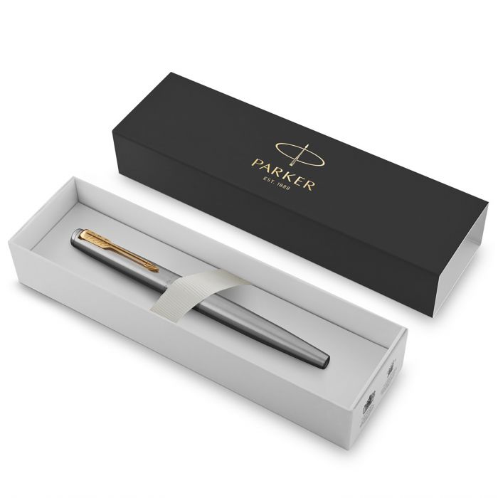 PARKER ΠΕΝΑ JOTTER CORE STAINLESS STEEL GT FOUNTAIN PEN