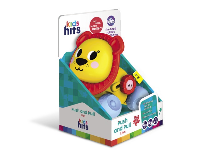 KIDS HITS ΠΑΙΧΝΙΔΙ ΩΘΗΣΗΣ ΚΑΙ ΕΛΞΗΣ ΛΙΟΝΤΑΡΙ ΓΙΑ 1+ ΕΤΩΝ