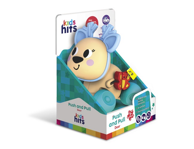 KIDS HITS ΠΑΙΧΝΙΔΙ ΩΘΗΣΗΣ ΚΑΙ ΕΛΞΗΣ ΕΛΑΦΙ ΓΙΑ 1+ΕΤΩΝ