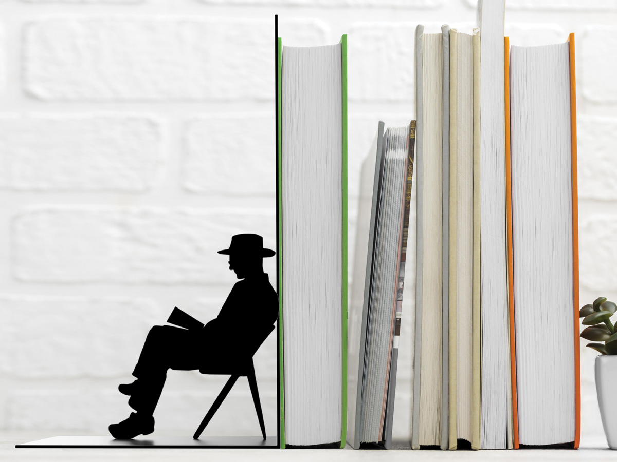 ΒΙΒΛΙΟΣΤΑΤΗΣ I-TOTAL MAN READING XL2099 10X17X10CM