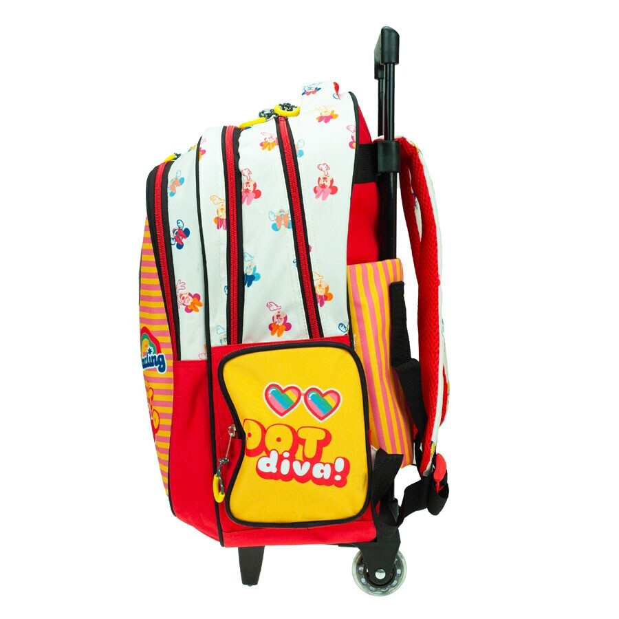 MINNIE MOUSE ΣΧΟΛΙΚΗ ΤΣΑΝΤΑ ΤΡΟΛΛΕΥ ΔΗΜΟΤΙΚΟΥ