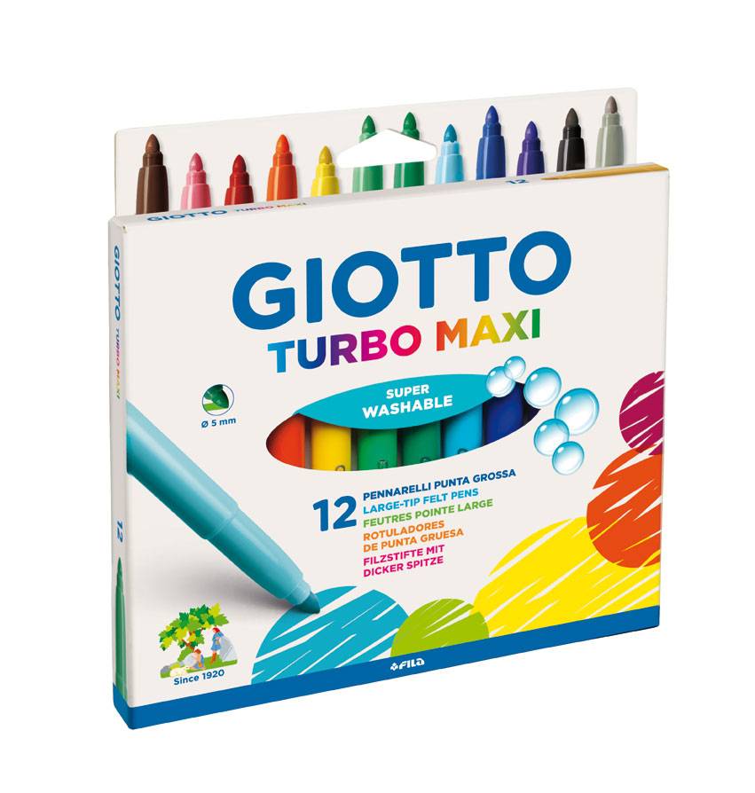 ΜΑΡΚΑΔΟΡΟΙ GIOTTO TURBO MAXI 12TMX